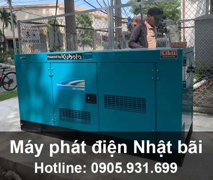 Mua máy phát điện hàng cũ, Nhật bãi ở công ty cơ điện Việt Nhật.