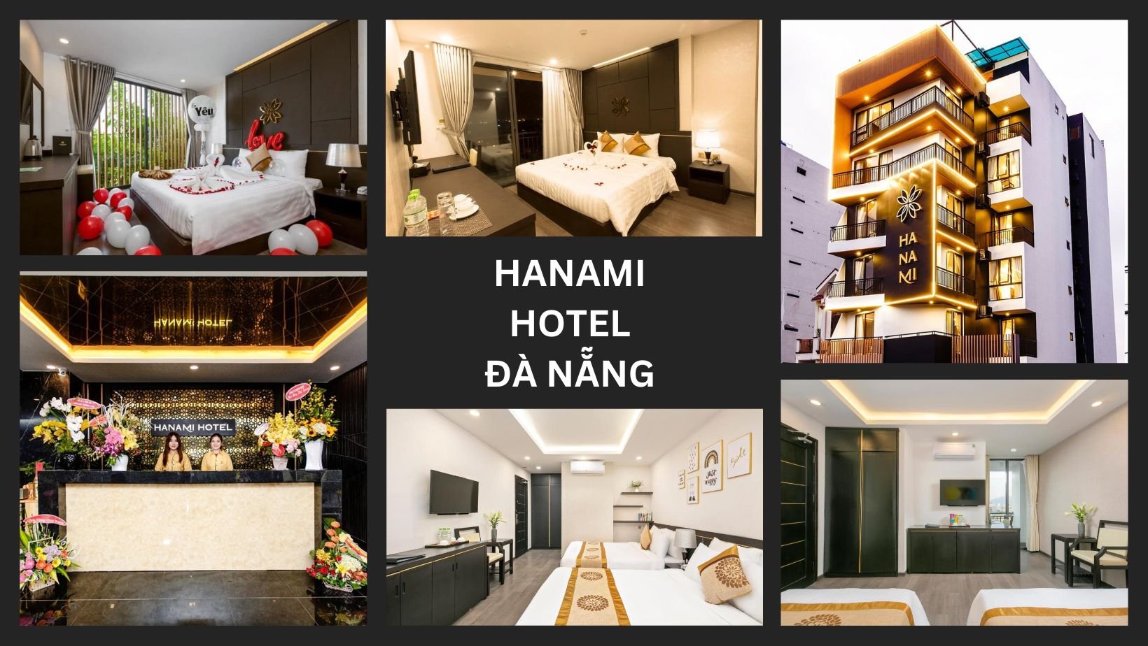 Hình ảnh khách sạn gần biển Hanami Hotel Danang