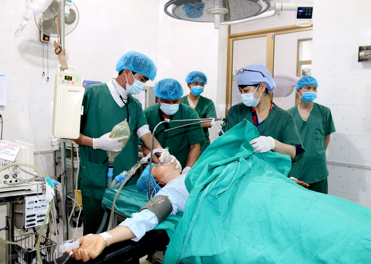 Bệnh viện Đa khoa khu vực Bắc Quang đã ứng dụng nhiều kỹ thuật mới để nâng cao chất lượng chăm sóc sức khỏe nhân dân.