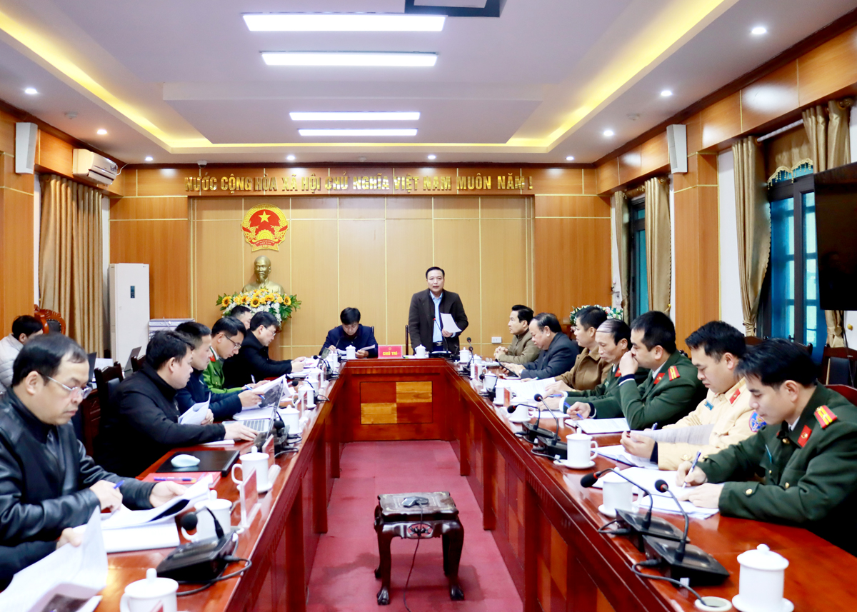 Quang cảnh cuộc họp.