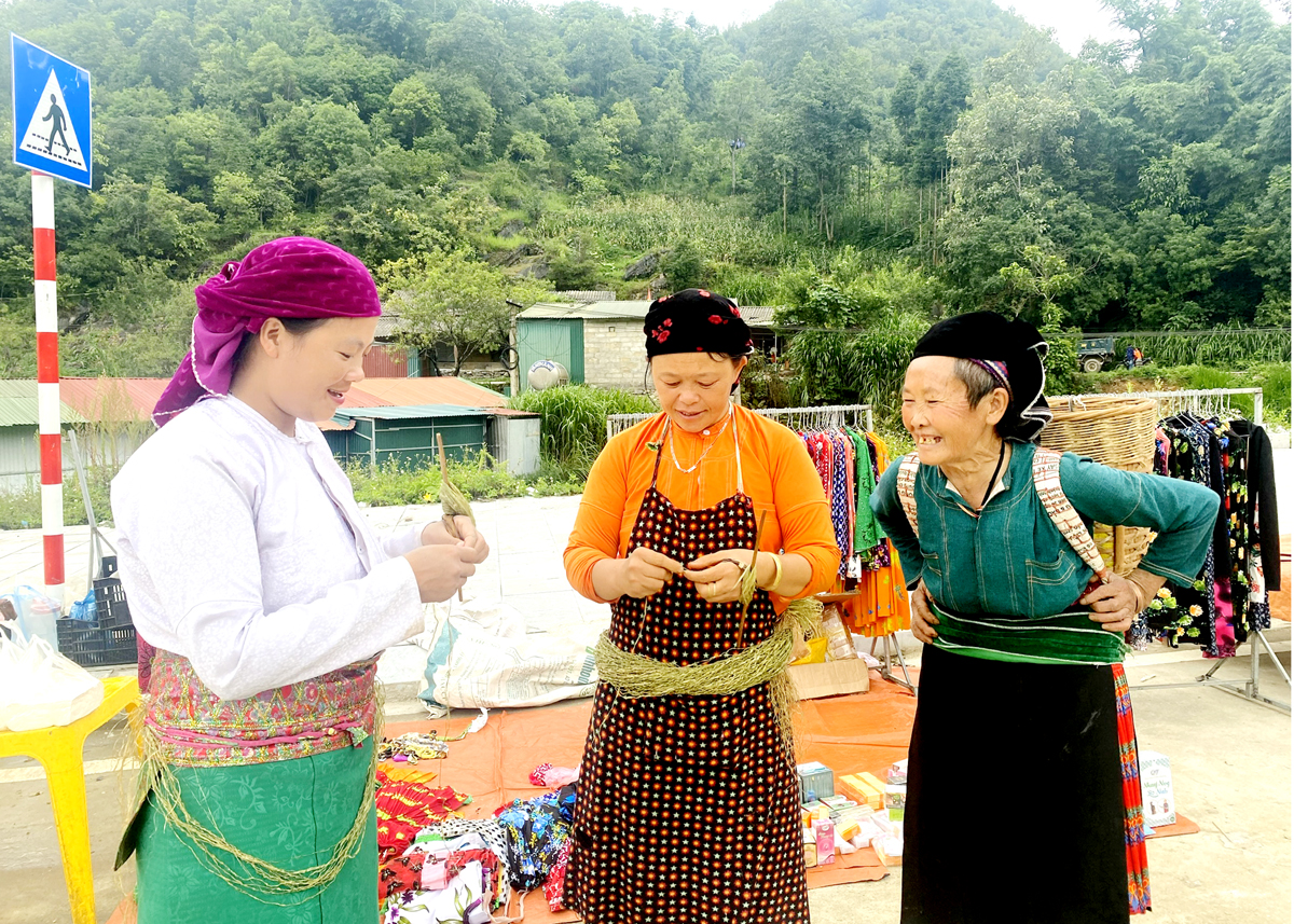 Markets are also places for exchange, conversation, and preservation of traditional culture.