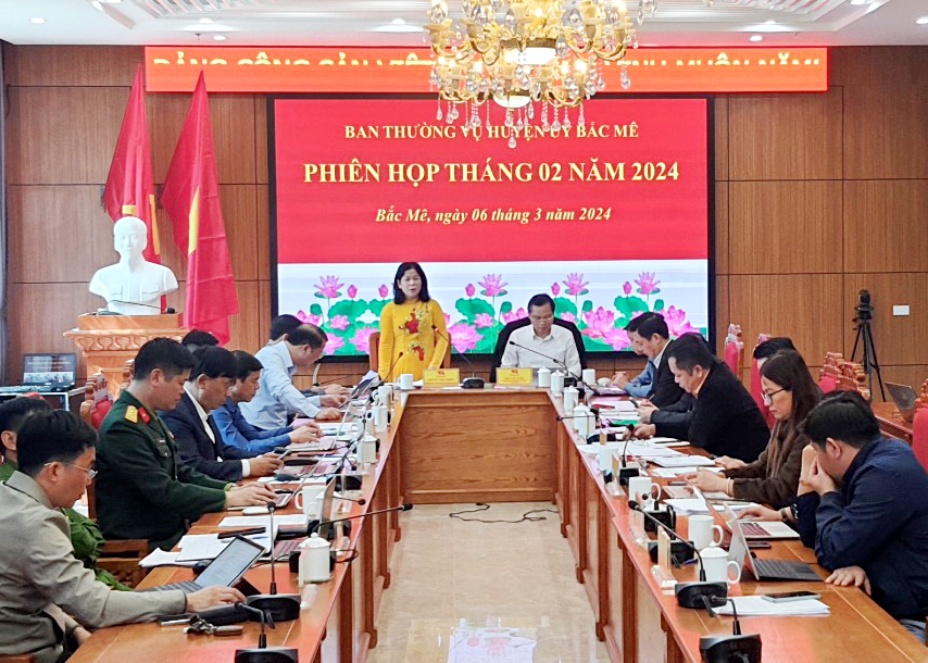 Phó Chủ tịch Thường trực HĐND tỉnh Chúng Thị Chiên phát biểu chỉ đạo phiên họp.