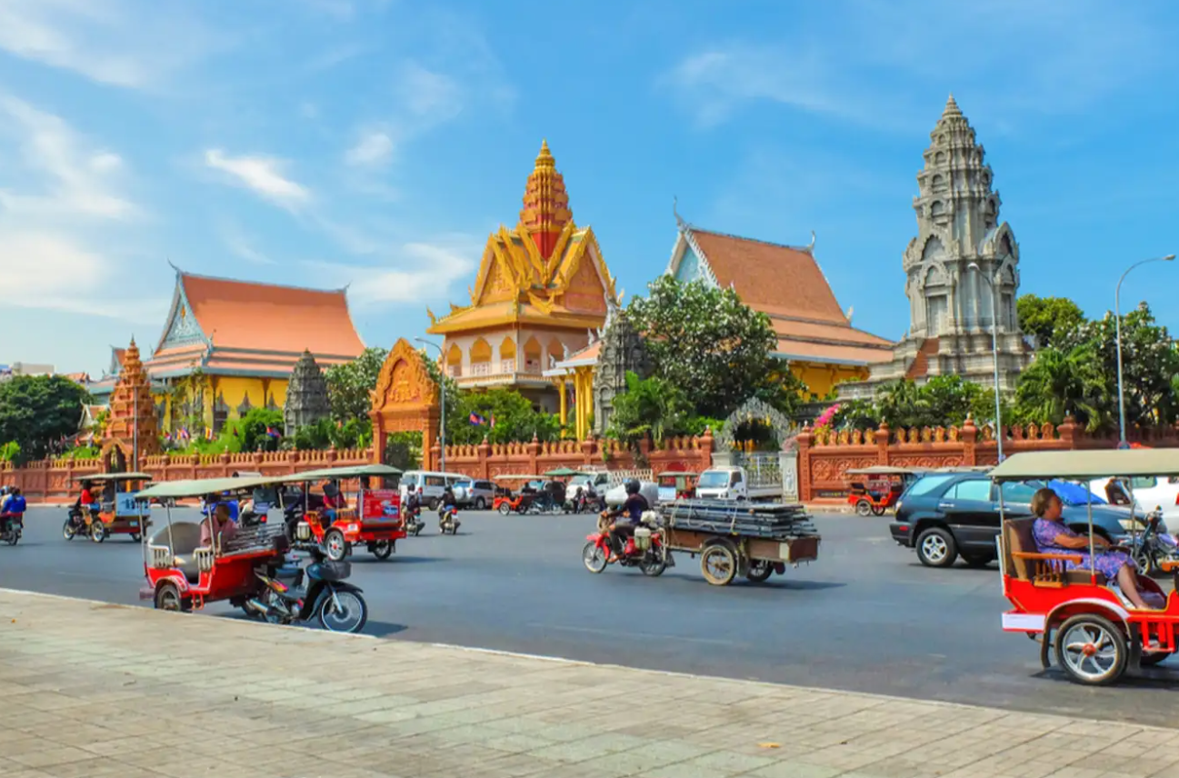 Thủ đô Phnom Penh của Campuchia