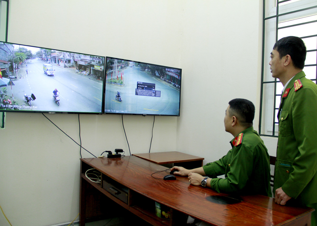 “Camera giám sát an ninh, trật tự” phường Ngọc Hà (thành phố Hà Giang) - mô hình hiệu quả trong phong trào Toàn dân bảo vệ an ninh Tổ quốc.