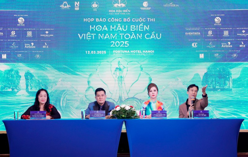 At the press conference