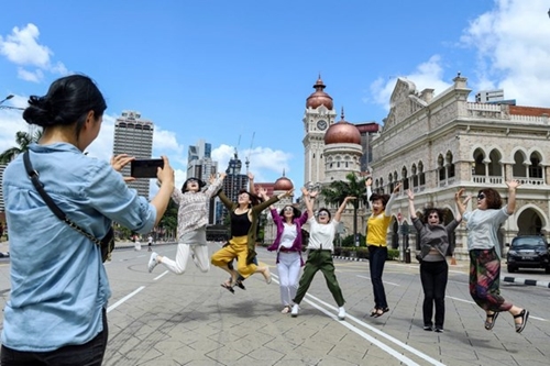 Chinese tourists in Malaysia (Photo: Bernama)