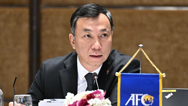 Chủ tịch VFF Trần Quốc Tuấn làm Trưởng đoàn AFC tại Vòng chung kết U23 châu Á 2024.