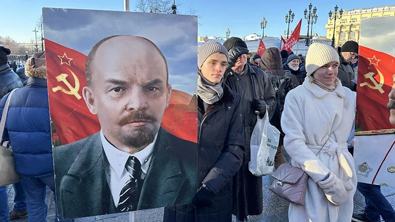 Nhiều hoạt động tại thủ đô Moskva (Liên bang Nga) nhân dịp kỷ niệm 100 năm ngày mất V.I.Lenin, 21//1/2024.