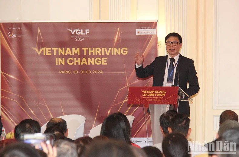Chủ tịch AVSE Global Nguyễn Đức Khương: VGLF 2024 là một sự kiện mà chúng tôi rất kỳ vọng có thể hội tụ được tri thức và văn hóa, là nơi giao thoa của những khát vọng và hành động vì đất nước Việt Nam.