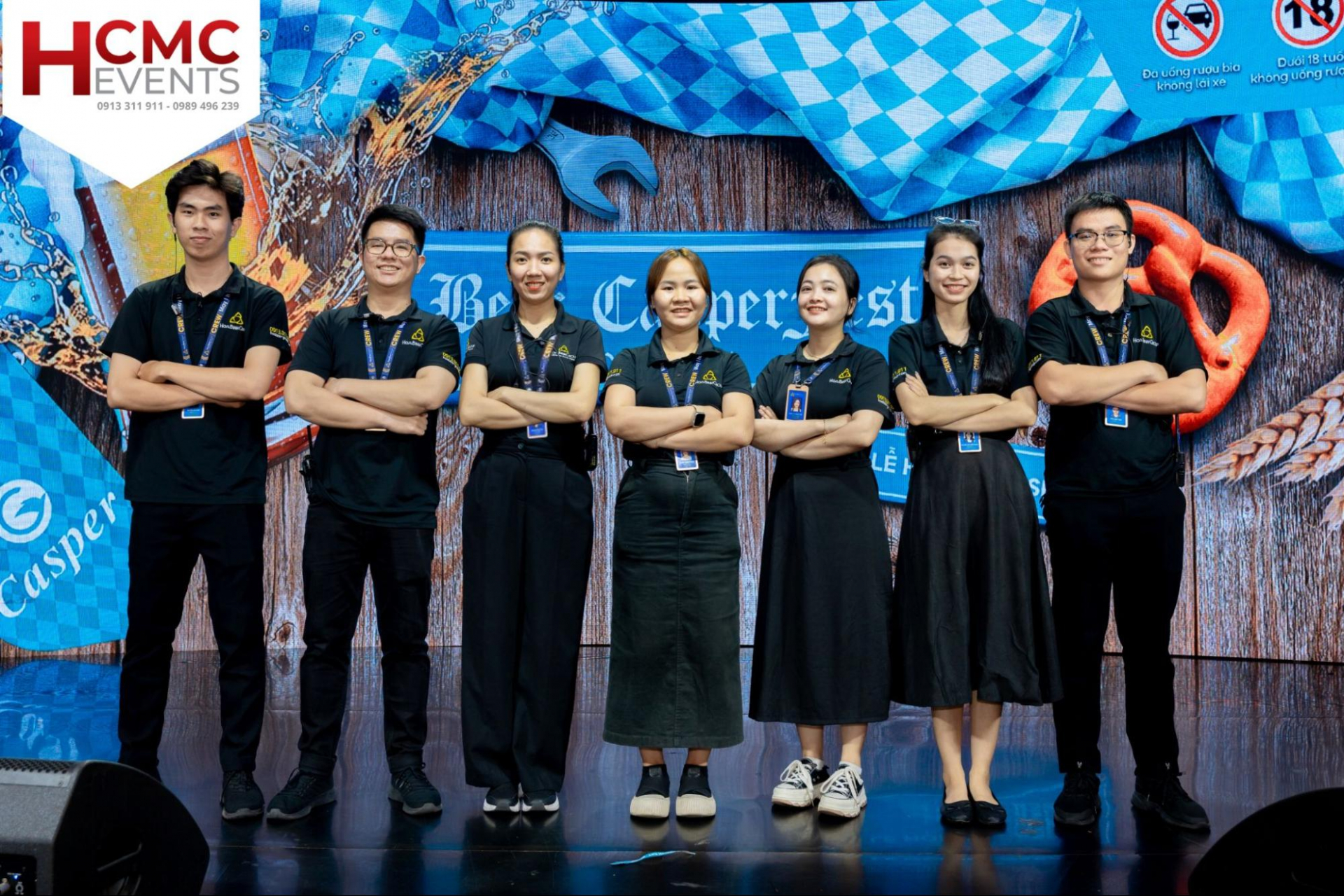 HCMC Events sở hữu đội ngũ nhân sự có chuyên môn cao và được đào tạo quy trình bài bản