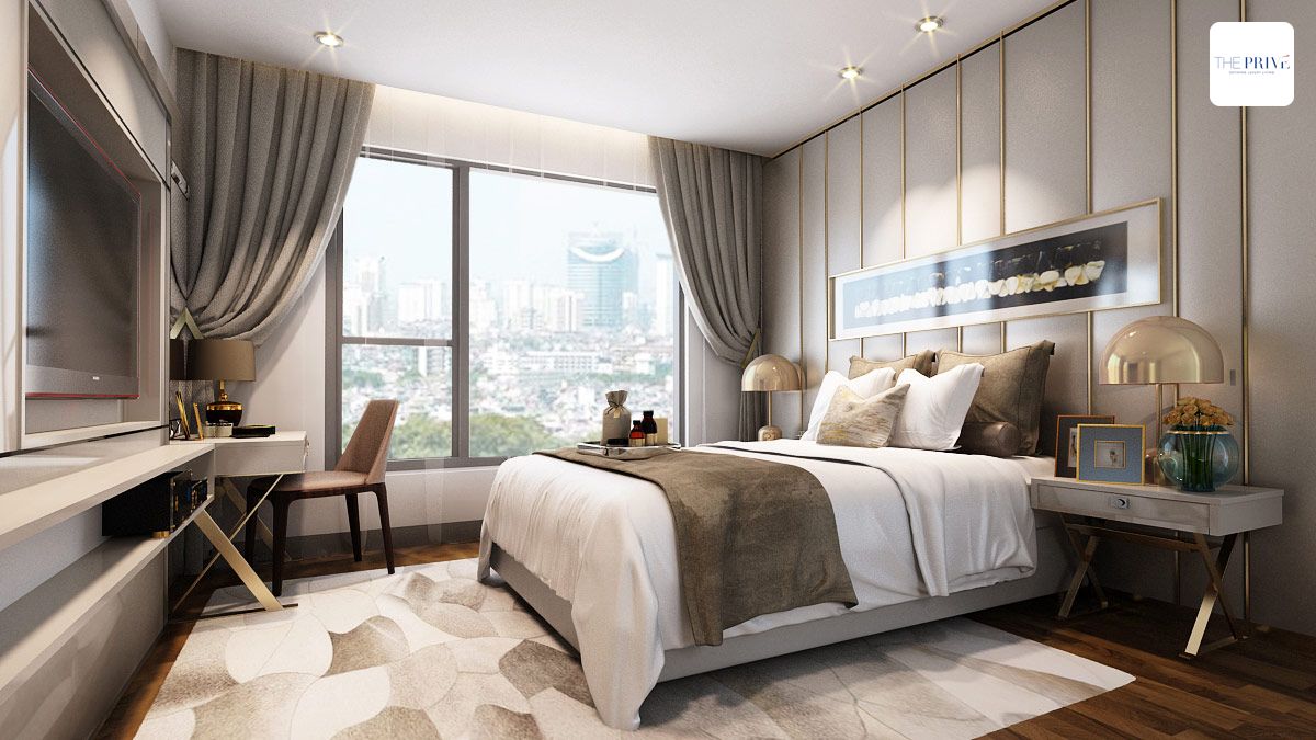 Phối cảnh căn hộ 1PN tại dự án Prive Đất Xanh