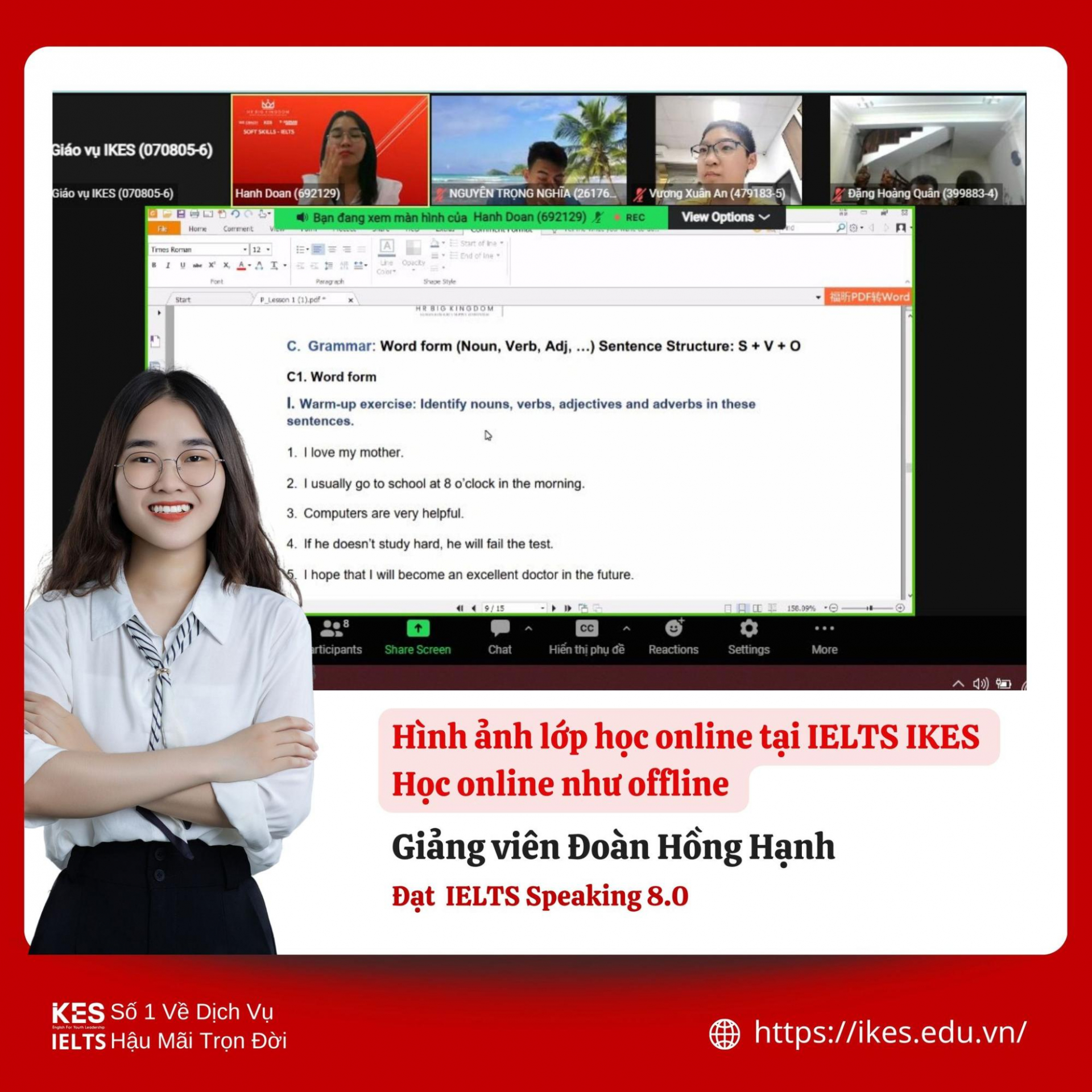 Trình độ giảng viên là yếu tố quan trọng cần cân nhắc khi quyết định đăng ký khóa học