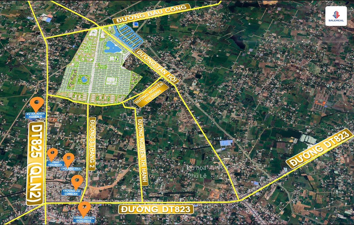 Vị trí dự án Vinhome Green City