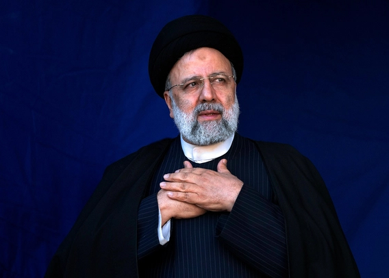 Tổng thống Iran Ebrahim Raisi (Ảnh: AP)