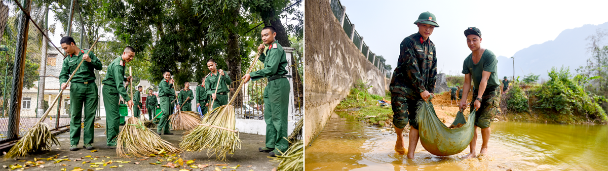 Những chàng trai tuổi đôi mươi xuất thân từ nhiều gia đình ở những địa phương khác nhau, nếp sinh hoạt khác nhau nhưng trong môi trường kỷ luật của quân đội, họ trở thành đồng chí, đồng đội cùng nhau sinh hoạt, chung một ý chí rèn luyện, lao động.