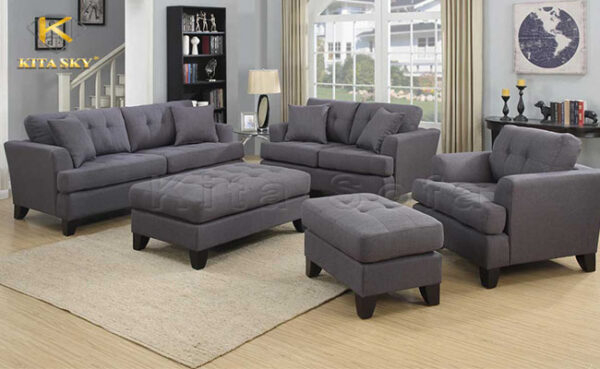 Bọc lại ghế sofa là phương án được nhiều người lựa chọn để tiết kiệm chi phí