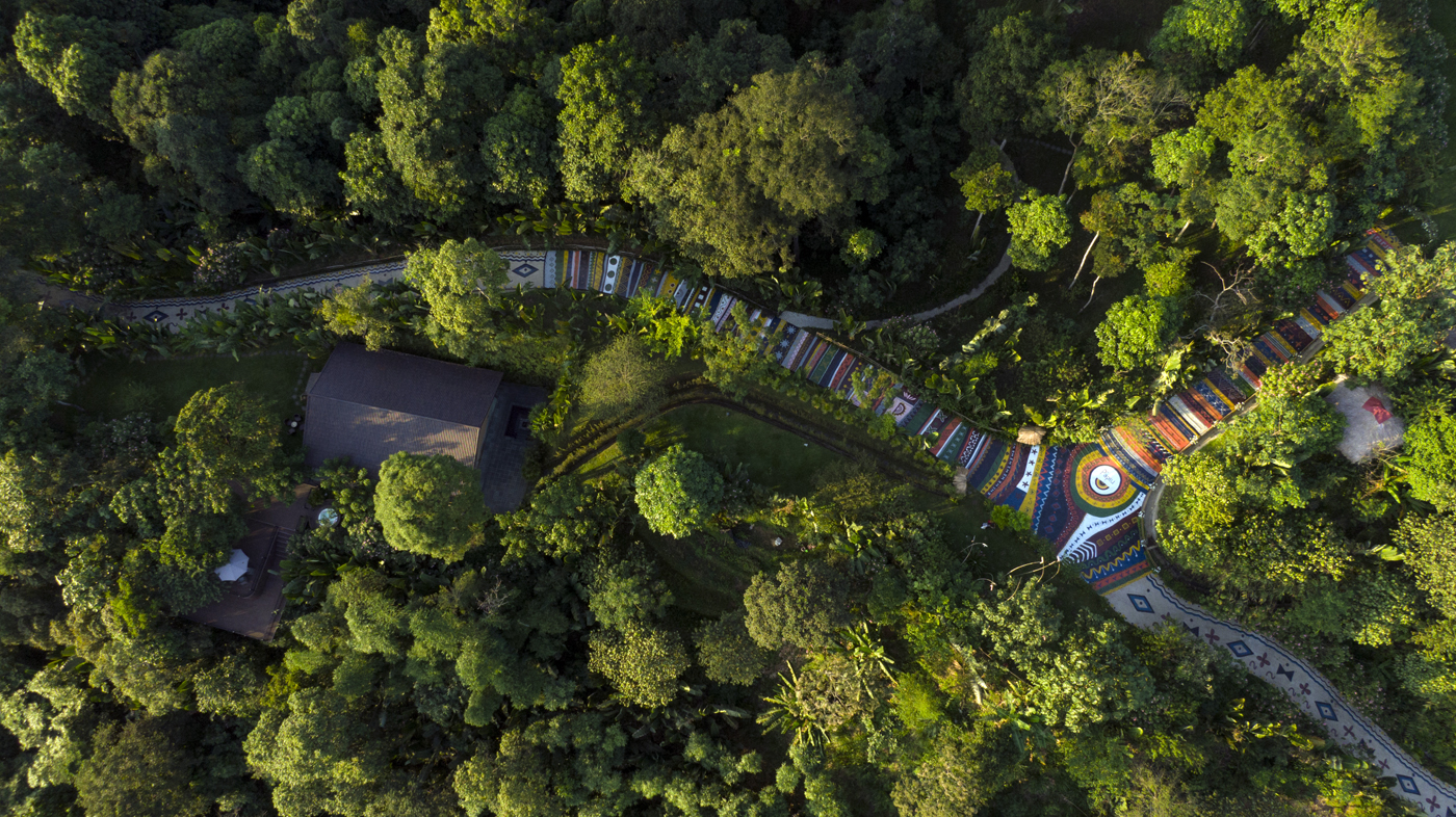 P’apiu Resort hiện lên duyên dáng, e ấp giữa những khoảng xanh của Bắc Mê, Hà Giang