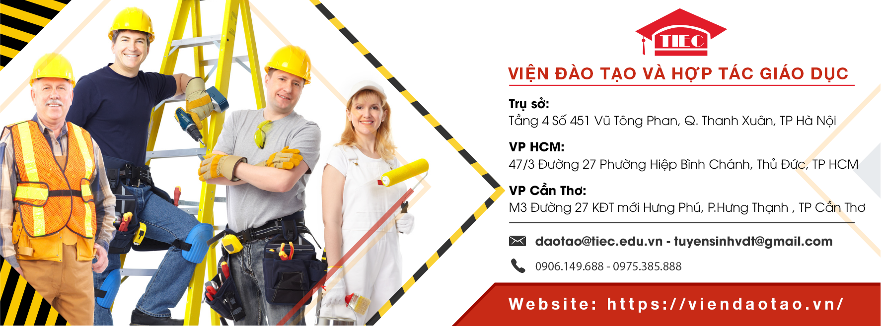 Viện Đào tạo và Hợp tác Giáo dục là điểm đến hàng đầu cho những ai muốn nâng cao kiến thức, kỹ năng về an toàn lao động