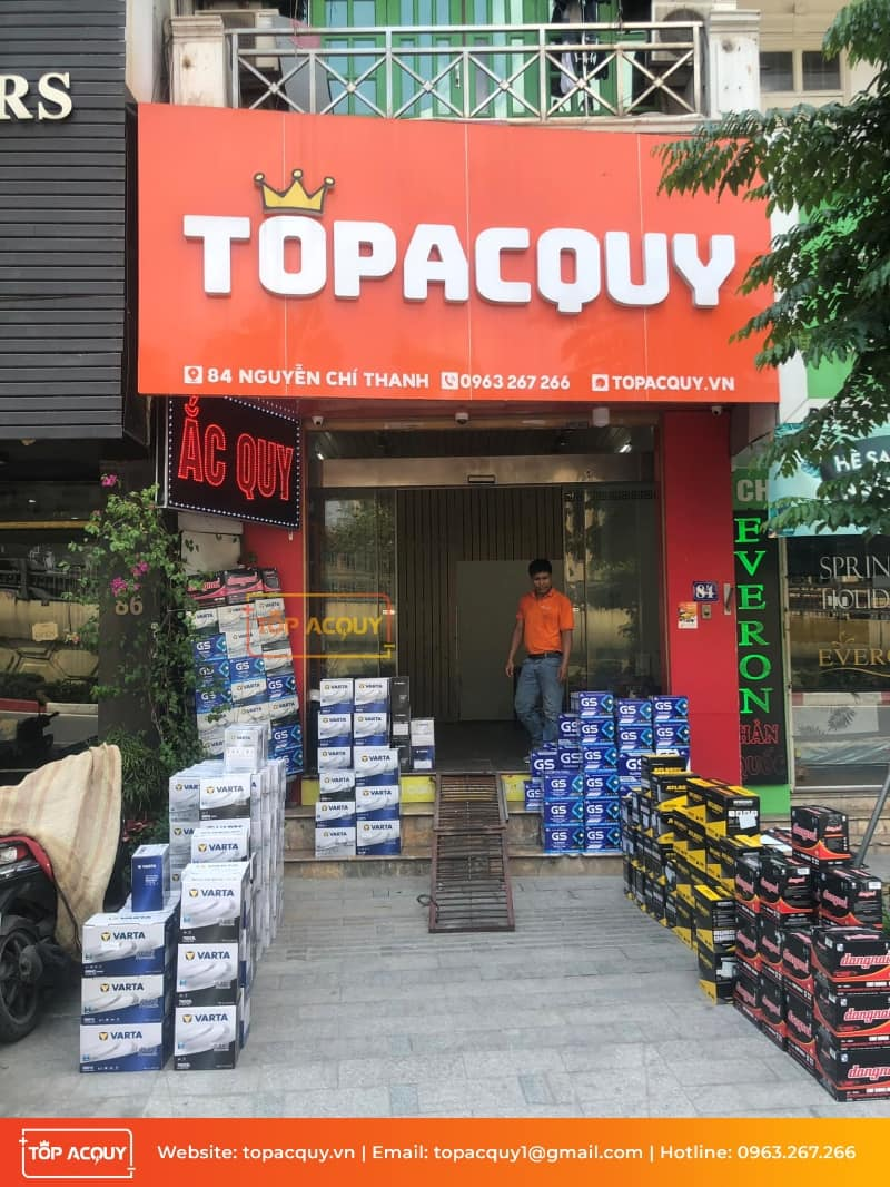 TOPACQUY - Địa chỉ mua ắc quy quen thuộc của nhiều khách hàng