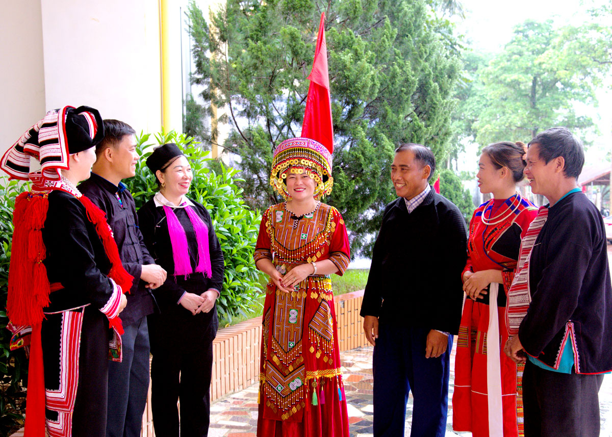 Nam giới và nữ giới trên địa bàn huyện Quang Bình tích cực tham gia bình đẳng giới, phòng, chống bạo lực gia đình.