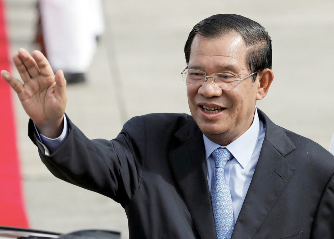 Thủ tướng Campuchia Hun Sen. 