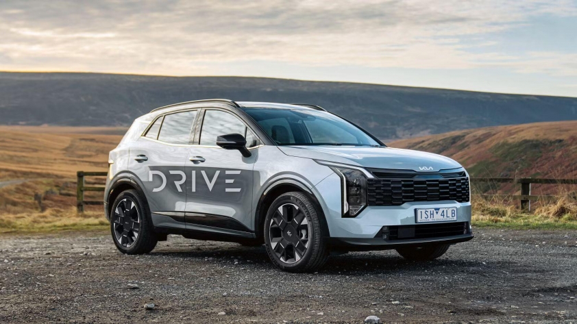 Hình ảnh phác họa thiết kế Kia Sportage 2025 