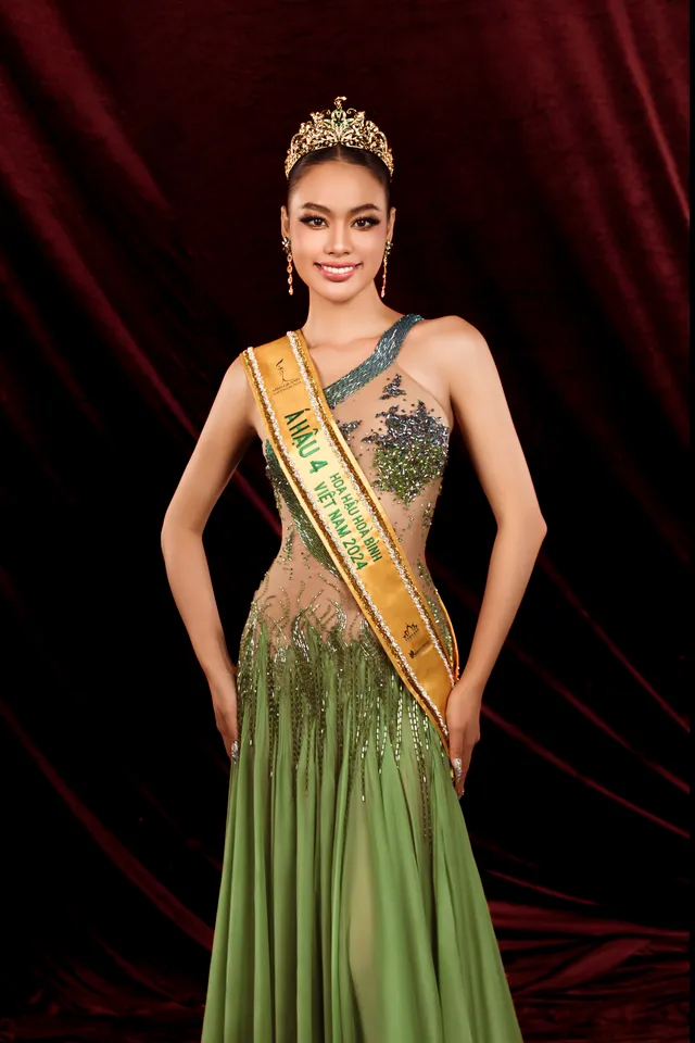 Phạm Thị Ánh Vương đăng quang Miss Grand Vietnam 2024 với ngôi vị Á hậu 4.