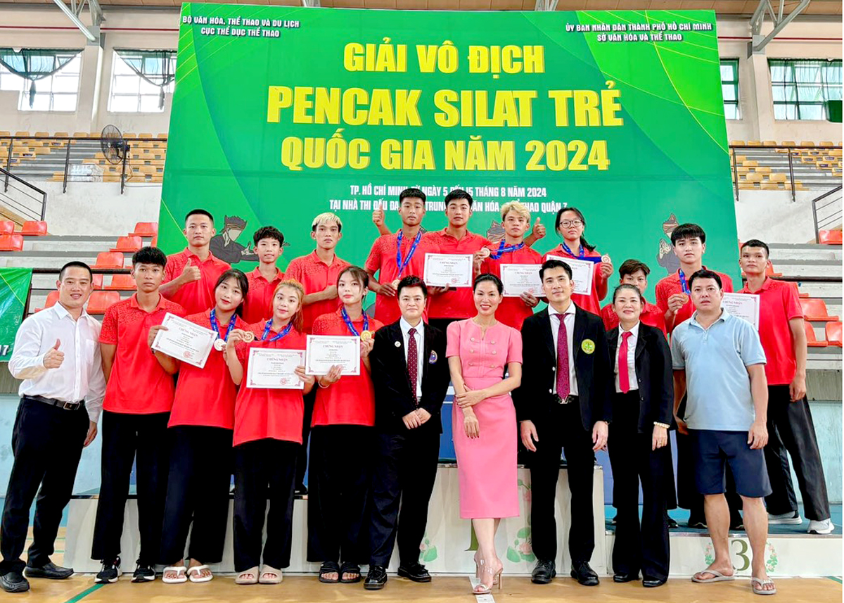 Đoàn Hà Giang thi đấu tự tin và nổi bật tại giải. 