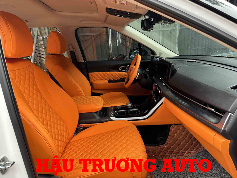 Sản phẩm bọc ghế da cho hyundai santafe Tại Hậu Trương Auto

