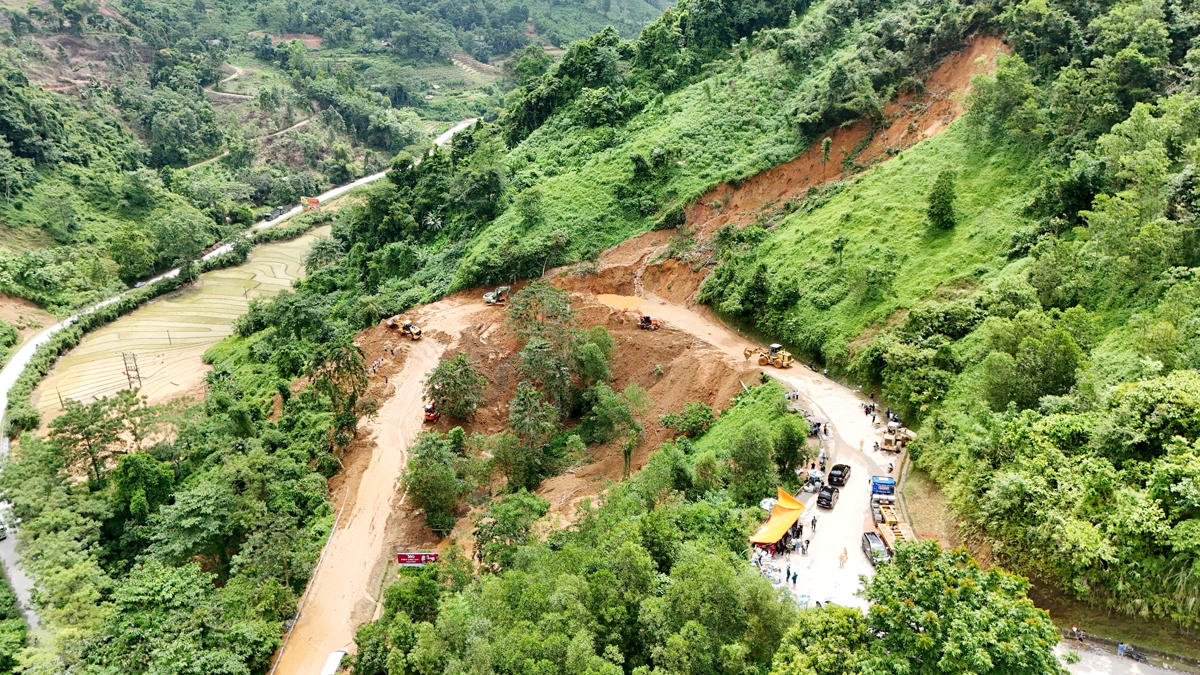 National Highway No.34 passes through Ha Giang Province