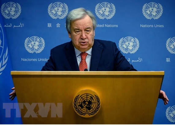 Tổng Thư ký Liên hợp quốc Antonio Guterres.