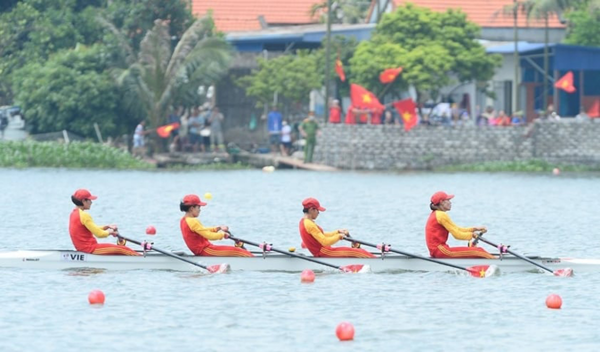 Việt Nam có cơ hội giành huy chương ở môn rowing tại ASIAD 2023