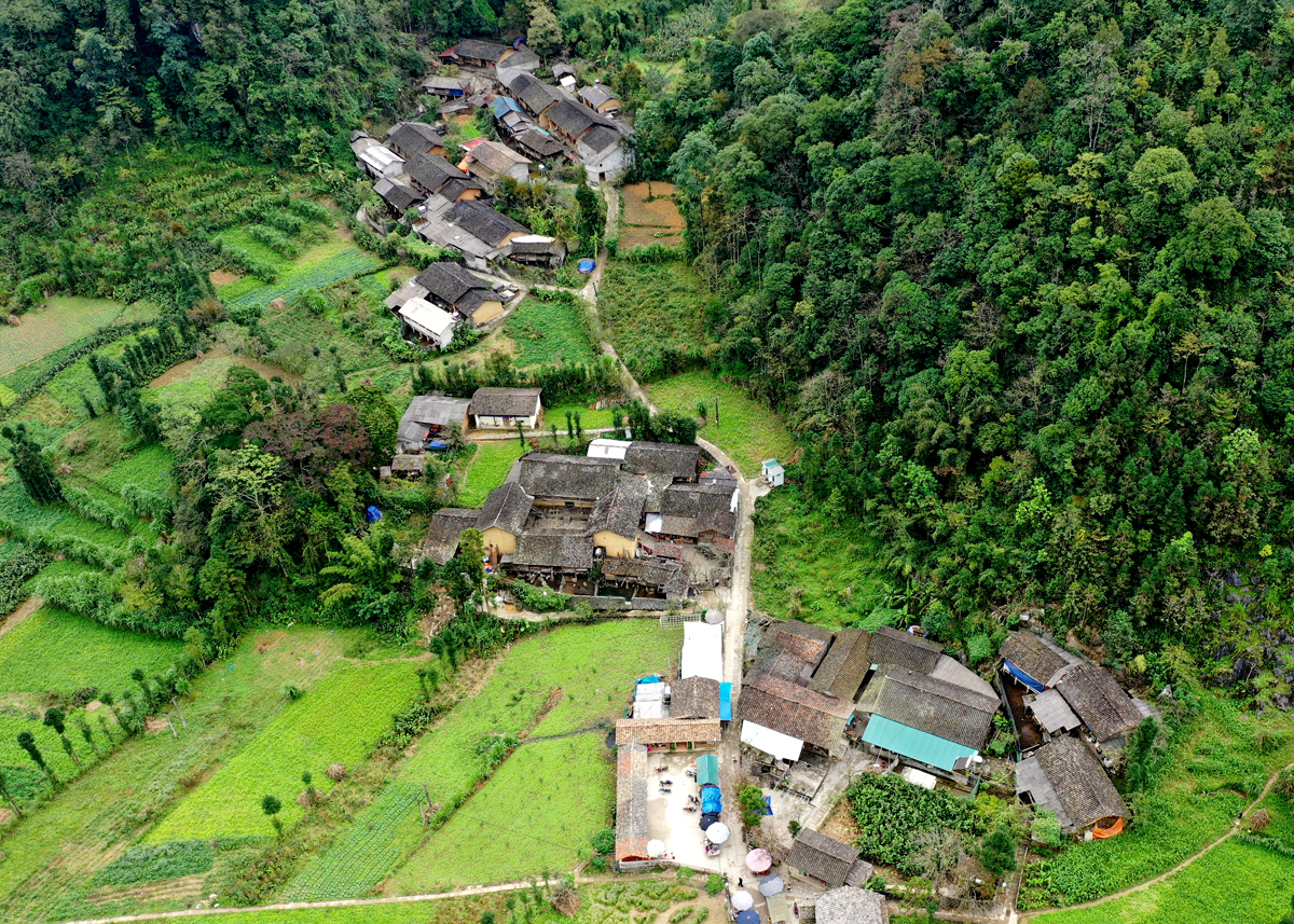 Mùa Thu ở Làng Văn hóa du lịch thôn Lũng Cẩm, xã Sủng Là, Đồng Văn.