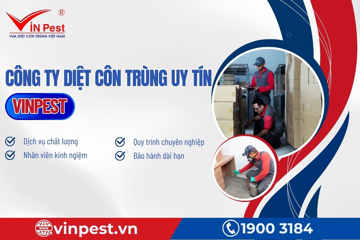 Một số ưu điểm nổi bật của công ty diệt côn trùng VinPest