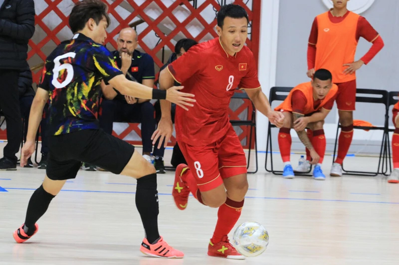 Đội tuyển futsal Việt Nam toàn thắng vòng loại giải futsal châu Á 2024.