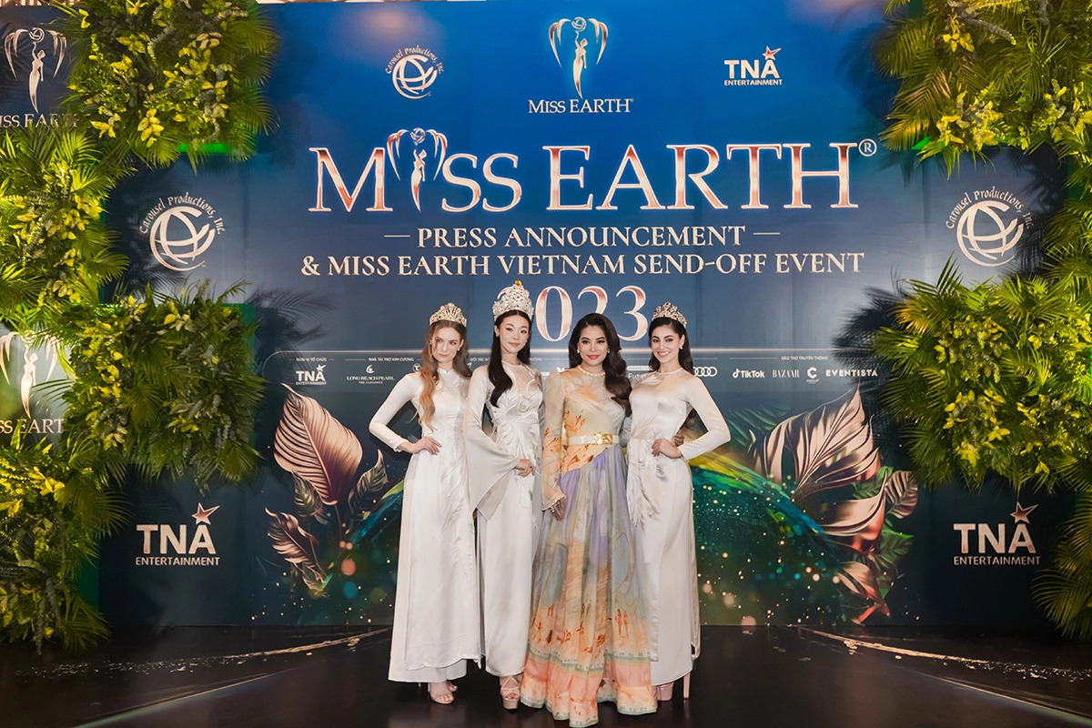Lễ công bố Hoa hậu Trái đất - Miss Earth 2023 tổ chức tại TP.HCM tháng 12/2023 tới