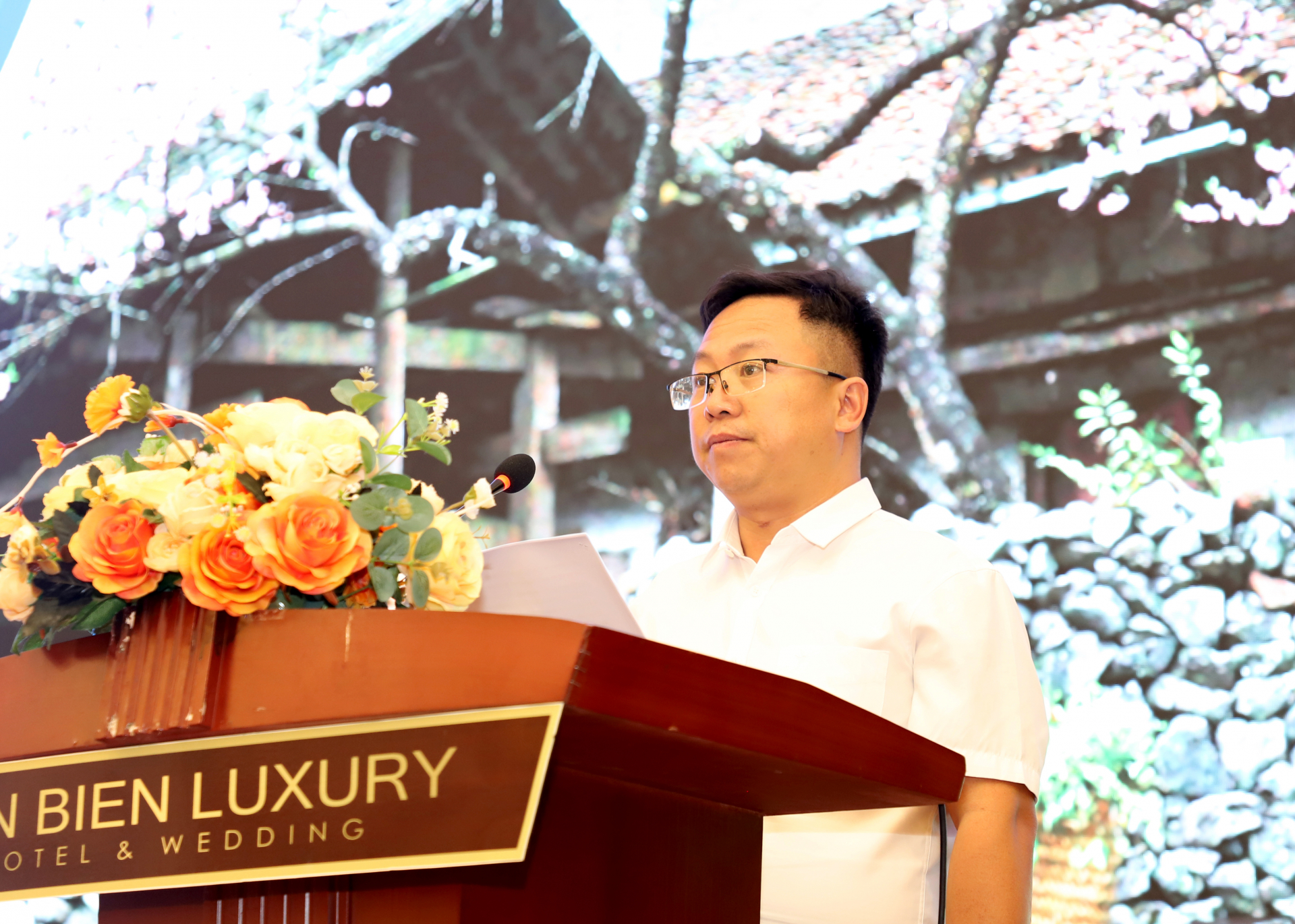 Ông Hứa Vĩnh Hành, Công ty TNHH giống ớt Khâu Hắc Vân Nam - Trung Quốc phát biểu về nhu cầu nhập khẩu sản phẩm hàng hóa.
