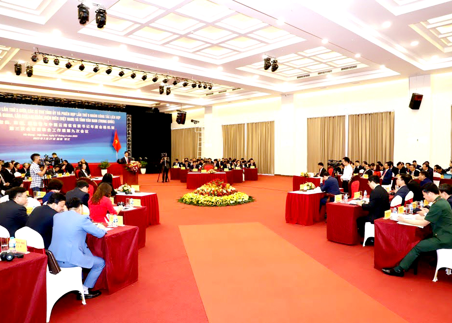Không gian phòng tổ chức sự kiện Khách sạn Yên Biên Luxury.