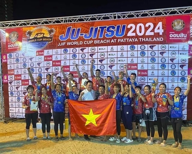 Vietnam set domination at the September 26-29 JJIF World Cup Beach 2024 in Thailand. 