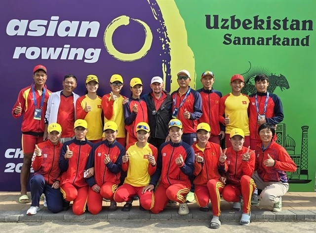 Rowers bring home two Asian championship golds 