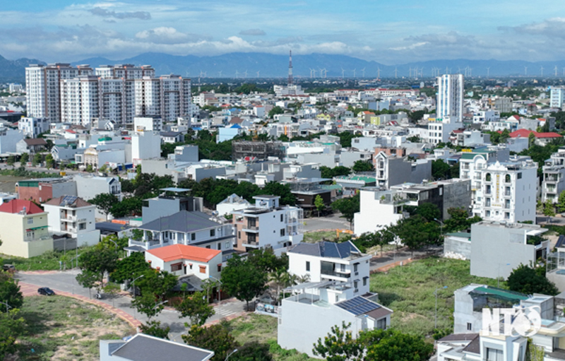 Khu đô thị Đông Bắc-K1 (Tp.Phan Rang-Tháp Chàm) được đầu tư cơ sở hạ tầng hiện đại. 