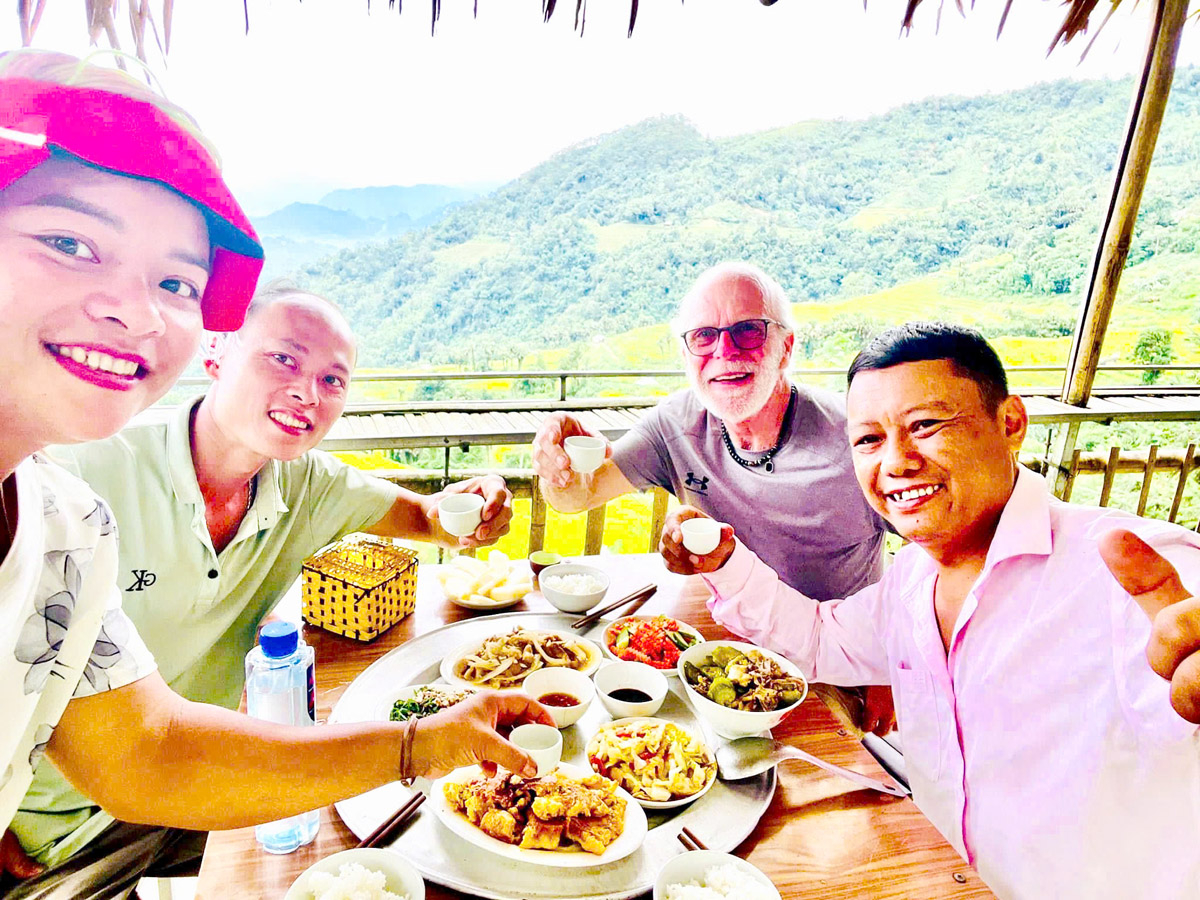 As the rice begins to ripen, it draws many visitors and photographers to experience and explore the area.