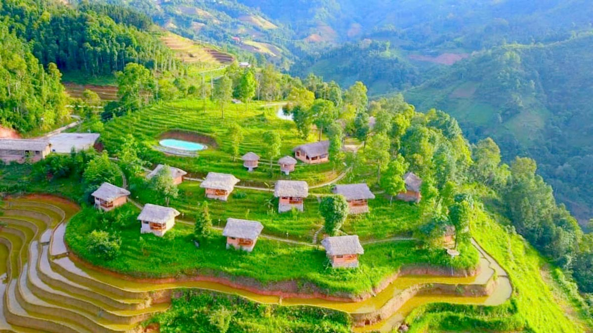 Ho Thau Eco Village Homestay is an attractive destination for tourists.