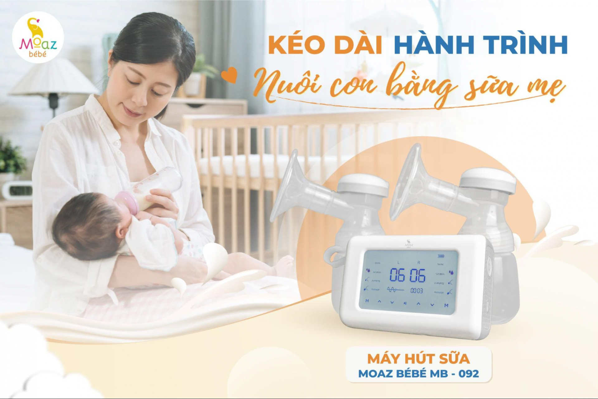 MB - 092 thiết kế đơn giản, dễ sử dụng