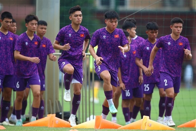 Vietnam have intensive preparation for the AFC U17 Asian Cup qualifiers on OCtober 23-27 in Phu Tho province.