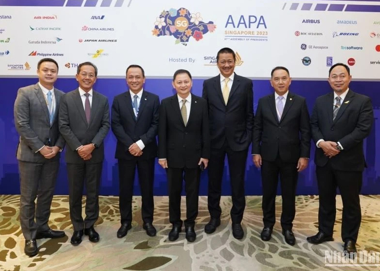 Tổng Giám đốc các hãng hàng không trong khu vực châu Á-Thái Bình Dương tại sự kiện.