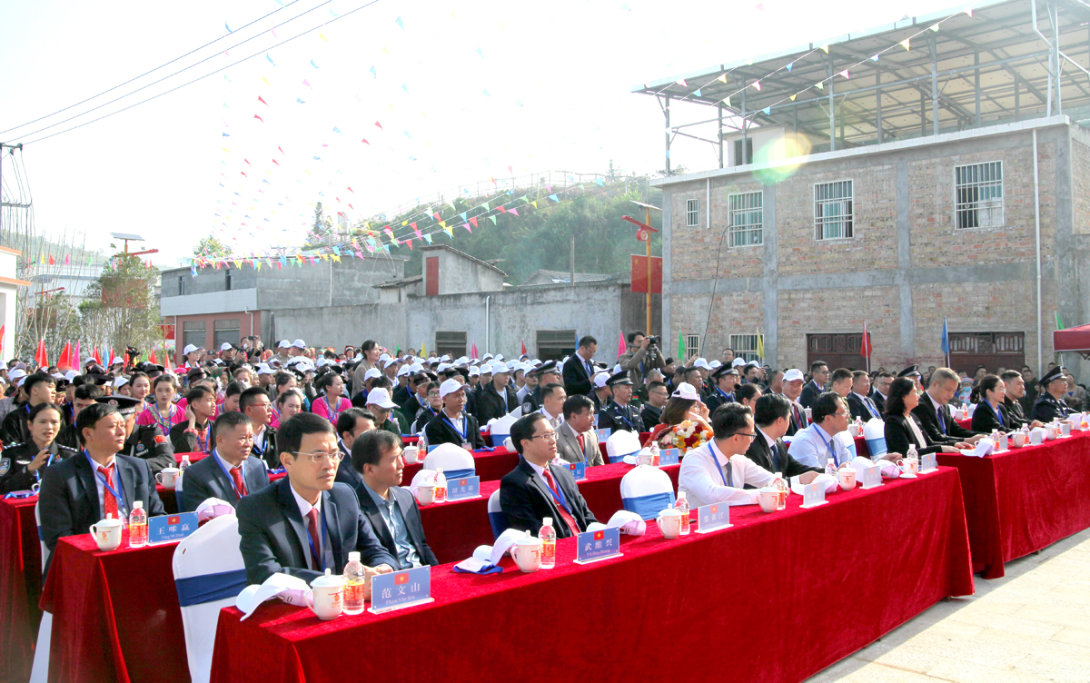 Delegates at the ceremony.