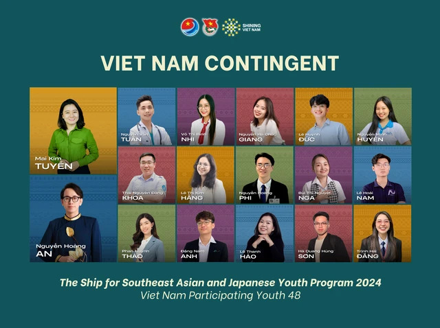 Seventeen outstanding Vietnamese youth representatives to attend ASEAN-Japanese Youth Programme