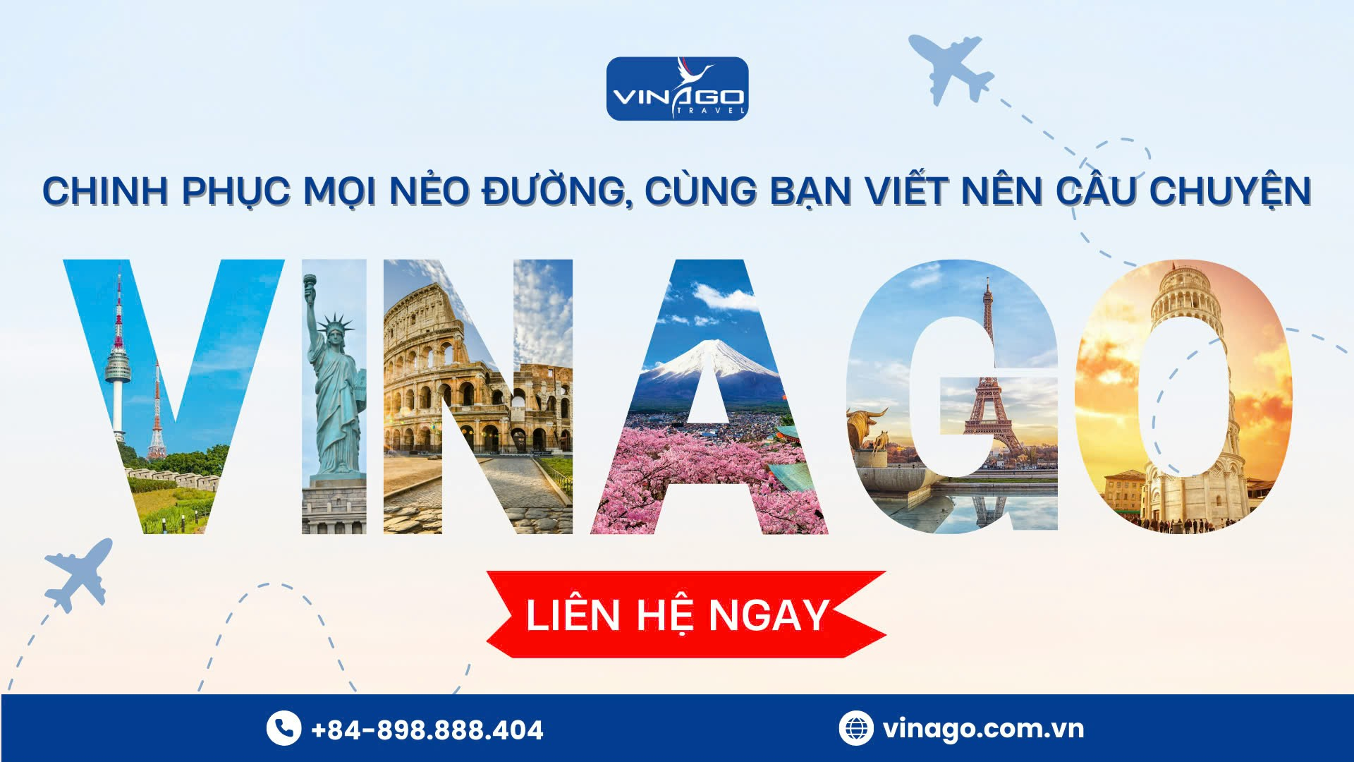 Công ty Cổ phần Du lịch VINAGO sẵn sàng gia nhập “đường đua” Quốc Tế.