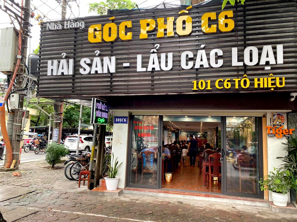 Giá thi công biển hiệu tham khảo